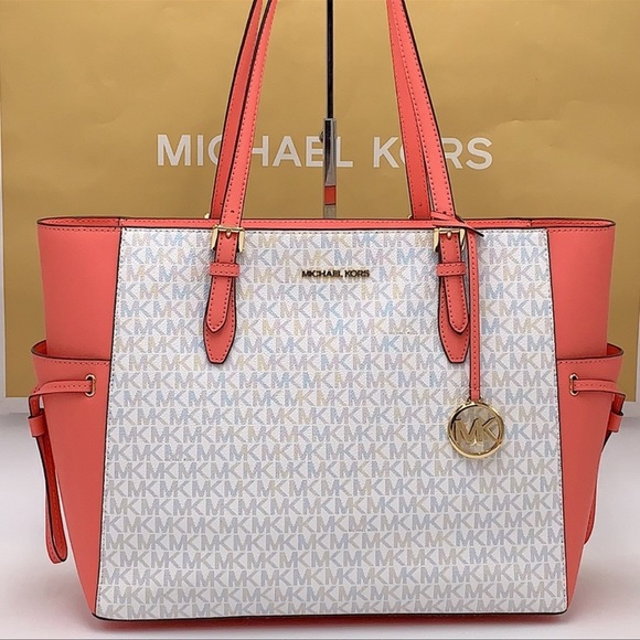 MICHAEL KORS GILLY Large Drawstring Tote Shoulder - Picture 4 of 12